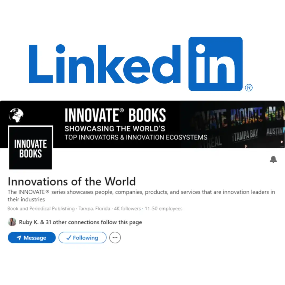 An Instagram post example from an Experia publication, featuring vibrant community images and member spotlights optimized for social media engagement